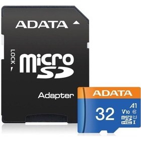 Resim Adata Premier 32 Gb Ausdh32guıcl10a1-ra1 100mb/s Uhs-ı Class10 V10 Micro Sd Kart 