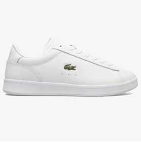 Resim Lacoste Carnaby Hakiki Deri Erkek Beyaz Sneaker Beyaz 