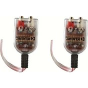 Resim Fochsia 50w 12v Araç Ses Sistemi Subwoofer Dönüştürücü Yüksek Düşük Empedans Rca Adaptör 3.5 Ve 2.5 Bağlantılı 2 Adet 