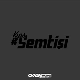 Resim OkyayWorks Kıps Semtişi Sticker 