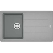 Resim Franke Basis Granit Bfg 611-86 Evye, Tezgah Üstü, Stone Grey 