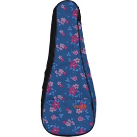 Resim Wagon 03 Serisi Soprano Ukulele Çantası - Hibiskus Mavi 