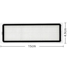 Resim Srfn Ticaret Xiaomi Dreame D9 Robot Süpürge Uyumlu Dreame D9 Max Uyumlu 2 Adet Hepa Filtre 