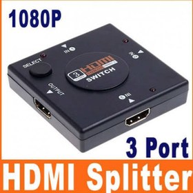 Resim Hdmi Switch Çoklayıcı Çoğaltıcı Splitter 3 Port 