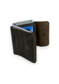 Resim Crazy Deri Erkek Cüzdan Kahverengi 