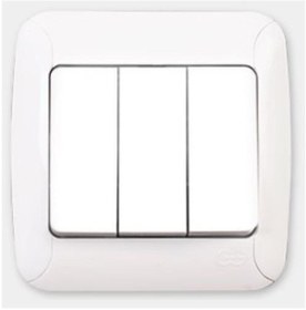 Resim Günsan Fantasy Üçlü Anahtar Beyaz Renk 