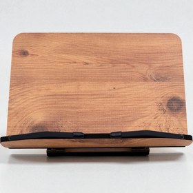 Resim İsfahan TA Kitap Okuma Standı Masaüstü Ahşap Kuran Rahlesi Tablet Tutucu 