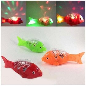 Resim RK PembeÇiçek Işıklı Müzikli Hareketli Balık 