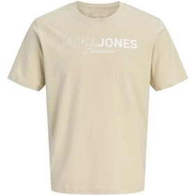 Resim Jack & Jones Jack&jones 12298018 0 Yaka Erkek Tshirt - Yesil Yeşil 