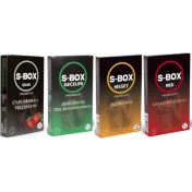 Resim S-Box 4 Adet Karma Prezervatif Seti 