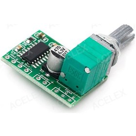 Resim Pam8403 2X3W Amplifier Board Potlu-Ses Kontrol-Ses Yükseltici 