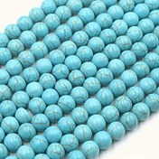 Resim 100 adet Türküye Yarı Yuvarlak Boncuk, 4/6/8/10mm, Doğal Taş, DIY Bilezik Kolye Takı Yapımı için, El Sanatları Malzemeleri 