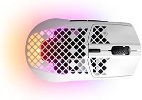 Resim SteelSeries Aerox 3 Wireless Snow Gaming Mouse - TrueMove Air Optik Sensör - 68 Gram - Suya Dayanıklı - Beyaz 