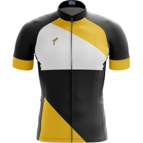 Resim Freysport Talon Bisiklet Forması - Kısa Kollu Siyah - Sarı 