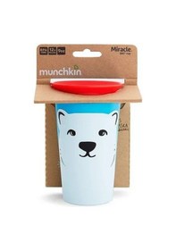 Resim Munchkin Mucize 360° Wildlove Alıştırma Bardağı 12 Ay+ 266 ML Ay Çok Renkli 