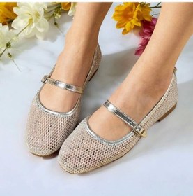 Resim Fiorella Kadın Simli Gümüş Kadın Babet Gümüş 