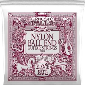 Resim AyrStore Ernesto Palla Klasik Gitar Telleri Siyah & Altın Ball Uçlu Naylon 