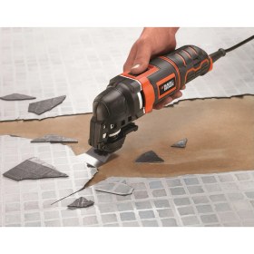 Resim Black & Decker MT300KA-QS 300W Çok Amaçlı Alet (Raspalama, Kesme, Zımparalama) 