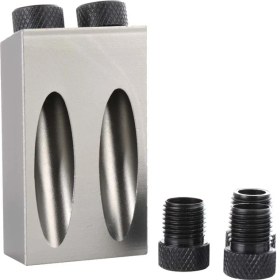 Resim Guangdong Spirit 7 Adet/takım Ahşap Çalışma Delik Konumlandırıcı Cep Delik Jig Ağaç Işleme Sondaj Bulucu Kiti 