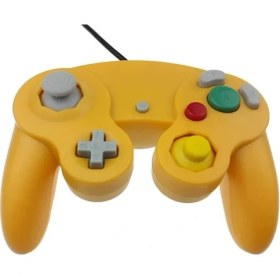 Resim Papajack Sarı Kablolu Gamepad Nintendo Ngc Gc Için Gamecube Denetleyicisi Için Wii Wiiu Gamecube Joystick Joypad Oyun Aksesuarı (Yurt Dışından) 