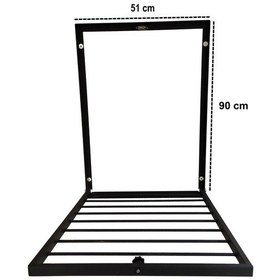 Resim Presto Katlanır Çamaşırlık - Kurutmalık Büyük Boy 90 x 50 Siyah 