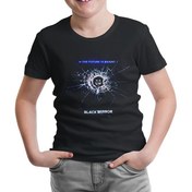 Resim Black Mirror Siyah Çocuk Tshirt 