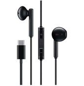 Resim Wenlin Huawei Cm33 Usb-c Kulaklık: Mikrofonlu, Ses Kontrollü, Gürültü Önleyici Hafif Kablolu Kulak İçi CM33 