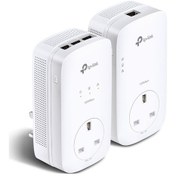 Resim TP-Link TL-PA8033P KIT AV1300 3 PORTLU GIGABIT PASSTHROUGH POWERLINE BAŞLANGIÇ KİTİ 
