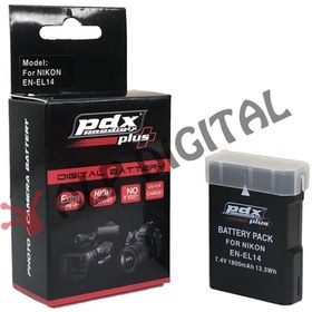 Resim Pdx Nikon En-El14 Batarya Pil - 1800Mah 