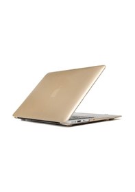 Resim Arabulalaca Apple Uyumlu MacBook Pro 13.3'' A 1502 - A 1425 Kılıf Mat Doku Hardcase Kapak Bej 