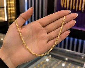 Resim Rome Oro 285mm Halat Altın Zincir 55 cm 14 Ayar 