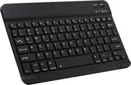 Resim Concord Cdn 7\ Uyumlu Kablosuz Bluetooth Şarj Edilebilir Klavye - Siyah 