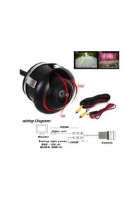 Resim Audiomax 360 Derece Araç Geri Vites Arka Görüş Park Kamerası 