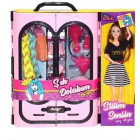 Resim 02441 Oydaş. Anlily Bebek ve Elbise Dolabı 