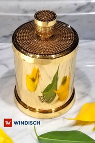 Resim Windisch Star Lıght Round Swarovskı Işlemeli Tezgah Üstü Pamukluk Gold 