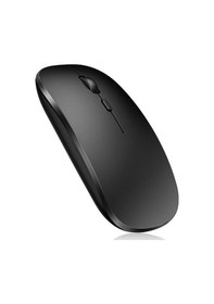 Resim Alfalink AL-BT15 Bluetooth Wireless Şarjlı Sessiz Tuşlu Kablosuz Mouse Siyah 