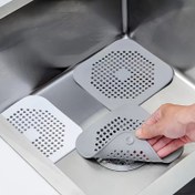 Resim 4 adet Silikon Drenaj Koruyucu Emme Süzgeci Duş Drenajı Kapağı Saç Tutucu için, Duş Drenajı Süzgeci Tıpası Filtre, Banyo, Küvet, Mutfak için Tıpa Hidrofobik Filtre Kapak 