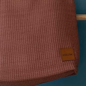 Resim Gold Cotton Waffle Kadın Kol Çantası - Dione 