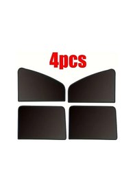 Resim Xuweiwei 4 Parça Araç Güneşlik Seti Ön 2 Arka 2 Manyetik Yan Cam Perdesi Isı Yalıtım 