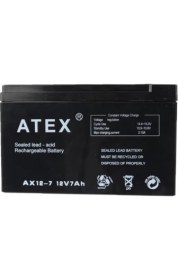 Resim Atex 12Volt 7A Akü 