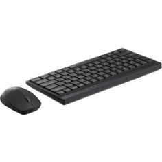 Resim AyrStore Rapoo 8000GT Wrl Tr Klavye Mouse Set Siyah 
