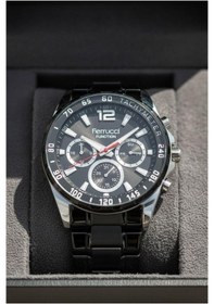 Resim Ferrucci Fcf 0625 03577m.03 Erkek Kol Saati Metalik Gri 