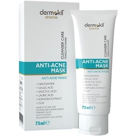 Resim Dermokil Anti Akne Maskesi Yağlı ve Akneli Ciltler 75 Ml 