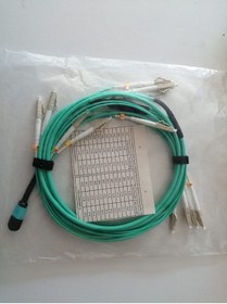 Resim SFPTÜRKİYE Mpo(M)-lc 12f Mm(OM3) 2m Breakout Patch Cord 