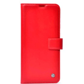 Resim Huawei Mate 20 Lite Uyumlu Kılıf Kar Deluxe Kapaklı Kılıf Kırmızı 