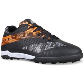 Resim MP Genç Erkek Performans Siyah-turuncu Halı Saha Futbol Ayakkabısı Siyah - Turuncu 36 Siyah - Turuncu 