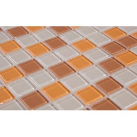 Resim Tezgah Arası 4mm Kristal Cam Mozaik ( 1 Kutu = 1 m2 Fiyatıdır ) 