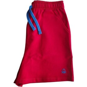 Resim United Colors Of Benetton Kız Çocuk Şort Bnt-g282-r Kırmızı 