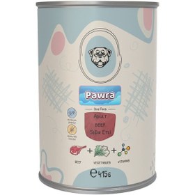 Resim Pawra Sığır Etli Yetişkin Köpek Konservesi 415 G 