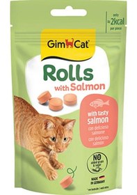 Resim Gimcat Rolls Somonlu Kedi Ödül Maması 50 Gr 157-30039.01 
